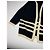 Vintage Courreges Paris Gestreifter Cardigan Schwarz Weiß M - Ansicht 5