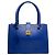 Borsa Marlene in pelle cobalto di Salvatore Ferragamo Blu