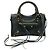 Borsa Mini City in pelle perforata grigia Balenciaga