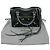 Borsa Mini City in pelle perforata grigia Balenciaga - vista 10