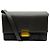 Saint Laurent Graue Leder-/Wildleder-Bellachasse Mittel Schultertasche