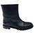 Botas de tornozelo de couro preto Manolo Blahnik - vista 2
