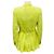 Chaqueta de encaje floral amarillo ácido Alexander McQueen - vista 3