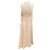 Vestido midi de crepé rosa blush Reiss - vista 3