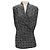 Autre Marque Top de seda sin mangas estampado en negro / blanco de St. John Couture