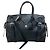 Borsa Soft Ricky 33 in pelle nera Ralph Lauren Nero
