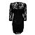 Schwarzes Spitzen-Cocktailkleid von Nanette Lepore - Ansicht 3