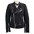Schwarze Baumwoll-Motorradjacke 3.1 Phillip Lim