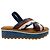 Robert Clergerie Blue / Tan Platform Sandals - view 2