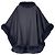 Autre Marque Capa de cachemira azul marino Cervinia con borde de piel Sofia Cashmere - vista 2