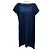Autre Marque Abito in tweed blu / nero a maniche corte St. John Couture