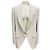 Stella Mc Cartney Stella McCartney Light Grey Aya Wool Twill Tailored Jacket