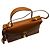 Borsa L27 Extra in pelle di vitello tan Loro Piana Cammello - vista 5