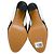 Pumps Slingback in Satin Nero Alexandre Vauthier con Punta Dorata - vista 8