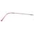 Chanel Silber Rosa Kamelienblume 4085 Sonnenbrille Pink - Ansicht 7