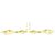 Orecchini in oro con logo FF in strass Fendi D'oro - vista 4