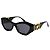 Occhiali da sole Gianni Versace Medusa Neri e Dorati MOD421 Nero D'oro