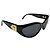 Occhiali da sole Gianni Versace Medusa Nero Oro MOD460 D'oro - vista 3