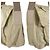 Borsa a tracolla in nylon tessuto beige con logo Prada - vista 5