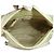 Borsa a tracolla in nylon tessuto beige con logo Prada - vista 7