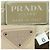 Borsa a tracolla in nylon tessuto beige con logo Prada - vista 8