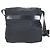 Borsa a tracolla in nylon tessuto nero con logo Prada e fibbia - vista 3