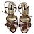 Sandali con tacco Dolce & Gabbana Pelle Multicolore 38 - vista 8