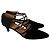 Hermès Pumps Schwarz Canvas 38.5
