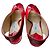 Décolleté Jimmy Choo in pelle rossi 38,5 Rosso - vista 4