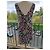 Vestido Balenciaga de Renda Multicolorido Preto Multicor - vista 7
