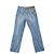 Pantalones de denim de algodón Louis Vuitton All Over Pumpkin Edición Limitada Azul - vista 2