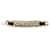 Timeless Barrette Logo Chanel D'oro
