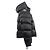 Autre Marque Chaqueta negra con efecto plateado Negro - vista 3