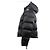 Autre Marque Chaqueta negra con efecto plateado Negro - vista 4