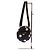 Autre Marque Borsa "Didi" effetto cuscino nero a pois - vista 4