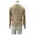 Autre Marque Cremefarbener V-Ausschnitt-Pullover aus Kaschmir Beige - Ansicht 2