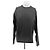 Autre Marque Langarm-T-Shirt grau