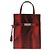 Borsa a mano Tory Burch in pelliccia rossa Rosso