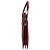 Borsa a mano Tory Burch in pelliccia rossa Rosso - vista 4