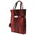 Borsa a mano Tory Burch in pelliccia rossa Rosso - vista 5