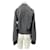 Autre Marque Asymmetrischer grauer Pullover aus Wolle - Ansicht 2