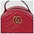 Gucci GG Marmont Backpack Red - view 3
