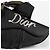 Saddle Dior Bolsa de Ombro Messenger em Forma de Selim Preto - vista 2