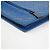 Bottega Veneta Pochette Document Case Piccola Blu - vista 6
