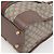 Gucci Borsa Duffle Tote GG Marrone - vista 10