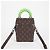 Louis Vuitton Borsa a tracolla Vertical Box Trunk Marrone - vista 2