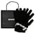Chanel Guanti con logo Pearl Nero  - vista 1