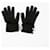 Chanel Guanti con logo Pearl Nero  - vista 3