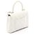 Borsa a Spalla Mini Matelassé Coco Handle di Chanel Bianco - vista 2
