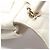 Borsa a Spalla Mini Matelassé Coco Handle di Chanel Bianco - vista 8